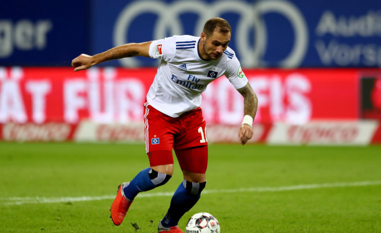 Pierre-Michael Lasogga überzeugt beim HSV