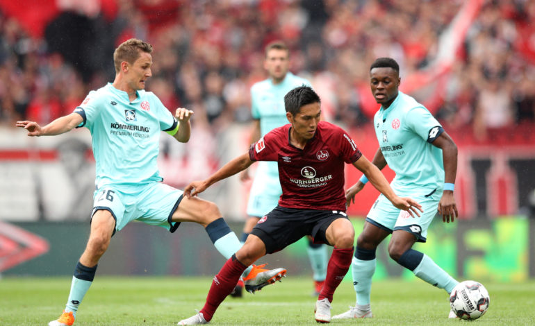 1.FC Nürnberg Nuernberg Andreas Bornemann Yuya Kubo Michael Köllner Koellner Virgil Misidjan Matheus Pereira Bauer Mathenia Tillman Knöll Goden 1.Bundesliga Bundesliga