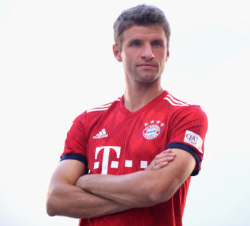 Thomas Müller auf der Bank