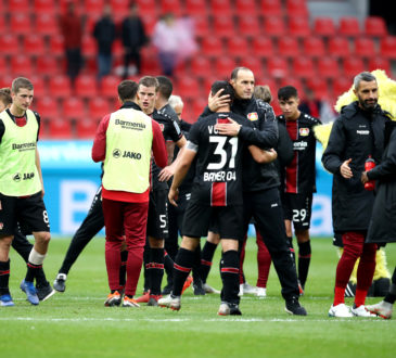 Bayer 04 Leverkusen gegen Borussia Dortmund