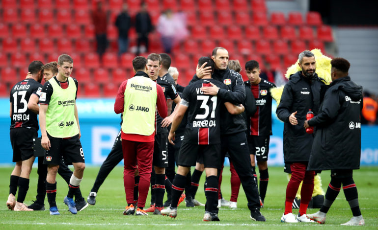 Bayer 04 Leverkusen Fortuna Düsseldorf Heiko Herrlich Friedhelm Funkel Kevin Volland Kai Havertz 1.Bundesliga Bundesliga