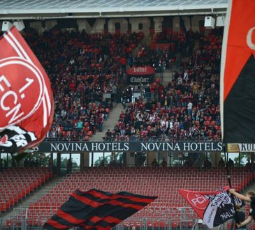 Proteste bei Nürnberg - Leverkusen