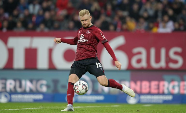 Sebastian Kerk 1.FC Nürnberg Hanno Behrens Tim Leibold Boris Schommers Bundesliga