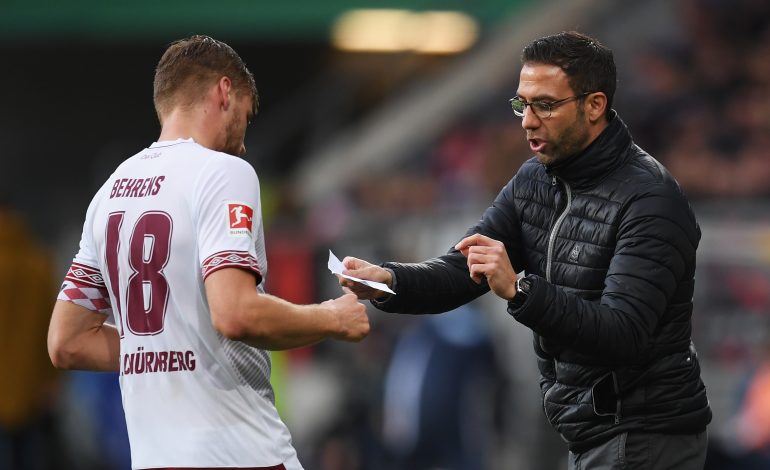 1.FC Nürnberg Boris Schommers Hanno Behrens Mikael Ishak Michael Köllner Koellner Andreas Bornemann Bundesliga