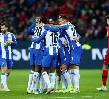 Hertha siegt in Leverkusen