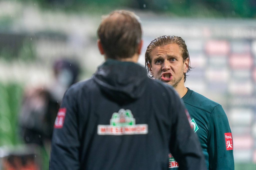 Niclas Füllkrug Florian Kohfeldt Werder Bremen