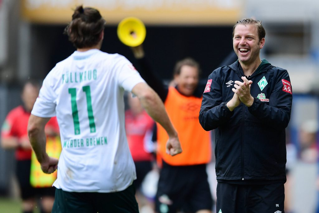 Niclas Füllkrug Florian Kohfeldt Werder Bremen