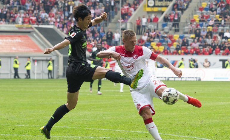 2. Bundesliga Hennings Düsseldorf Hannover Haraguchi