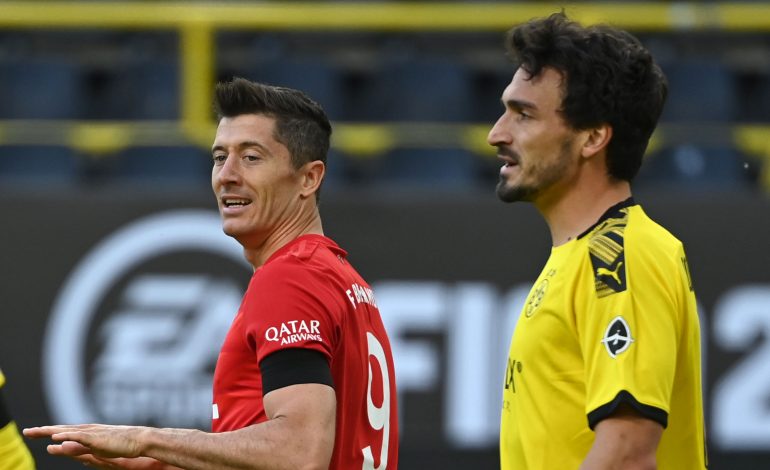 Bundesliga Bayern München Borussia Dortmund Robert Lewandowski Mats Hummels