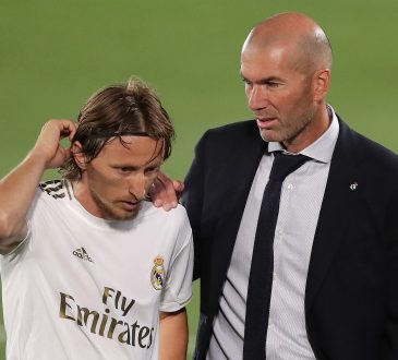 Luka Modric Christopher Nkunku Real Madrid RB Leipzig Zinedine Zidane