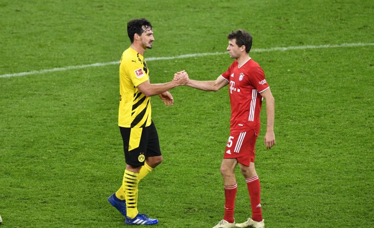 Bundesliga Aufstellungen FC Bayern München Borussia Dortmund Mats Hummels Thomas Müller