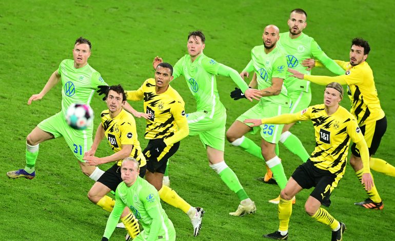 Bundesliga Aufstellungen Voraussichtliche Borussia Dortmund BVB VfL Wolfsburg Erling Haaland Wout Weghorst