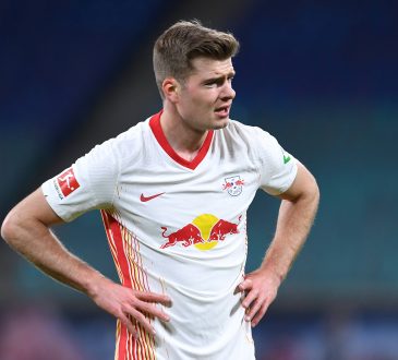 Alexander Sörloth RB Leipzig Bundesliga Werder Bremen DFB-Pokal-Halbfinale