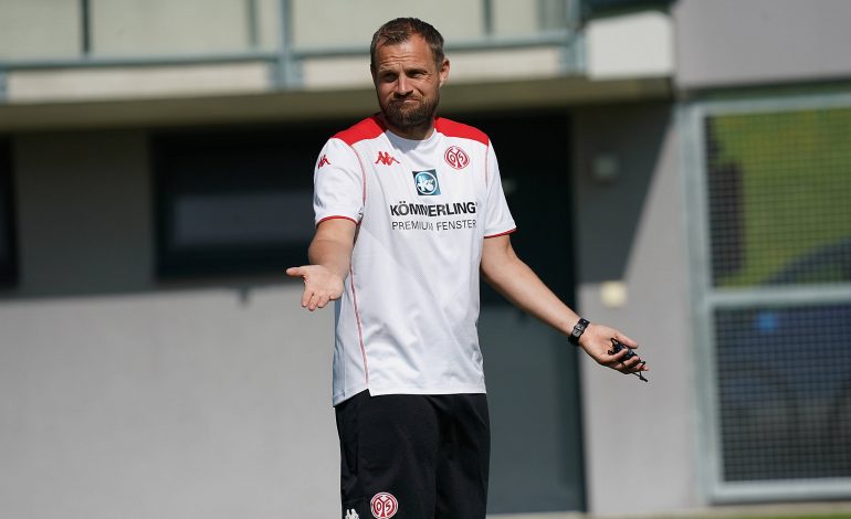 1. FSV Mainz 05 Aaron Martin Bo Svensson Christian Heidel Martin Schmidt Bundesliga