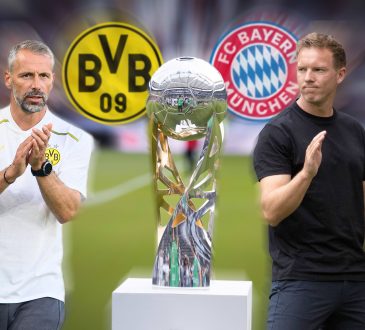 Supercup 2021 DFL FC Bayern München Borussia Dortmund Erling Haaland Dayot Upamecano Marco Reus Robert Lewandowski Marco Rose Julian Nagelsmann Signal-Iduna-Park