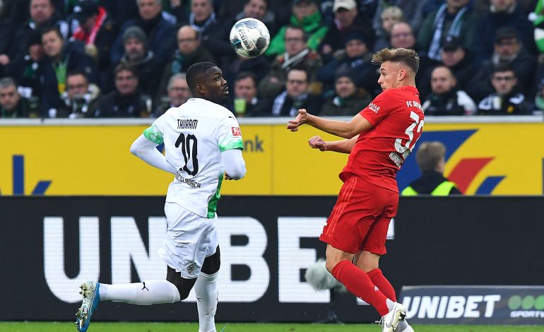 Bundesliga Aufstellungen FC Bayern München Gladbach Borussia Mönchengladbach Marcus Thuram Kimmich