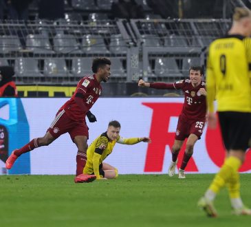 BVB FC Bayern Tor Coman