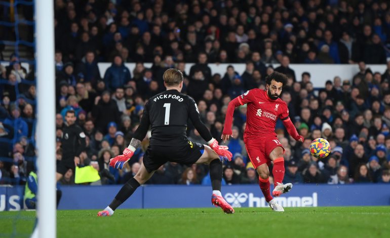 Everton Liverpool Salah