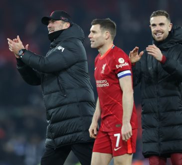 Jürgen Klopp James Milner Liverpool Leicester