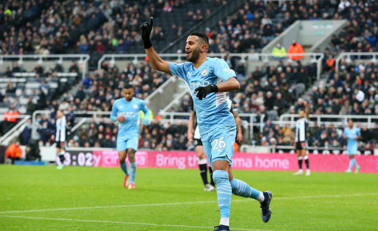 Newcastle United Manchester City Mahrez