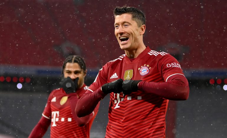 Robert Lewandowski FC Bayern Gladbach