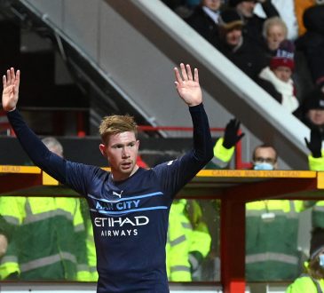 Manchester City Kevin de Bruyne Swindon Town