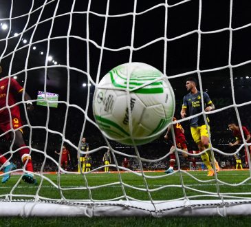 Europapokal-Finals AS Rom Feyenoord Rotterdam