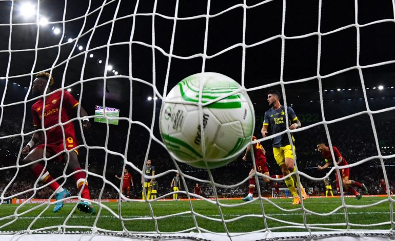 Europapokal-Finals AS Rom Feyenoord Rotterdam