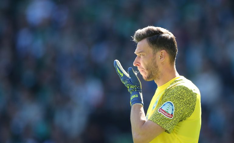 Pavlenka Jiri SV Werder Bremen Bundesliga Aufstieg Frank Baumann Weser