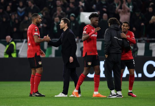 Xabi Alonso Leverkusen Viertelfinale