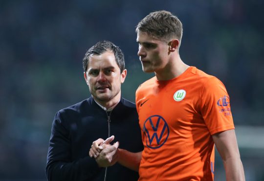 VfL Wolfsburg Micky van de Ven Marcel Schäfer Bundesliga