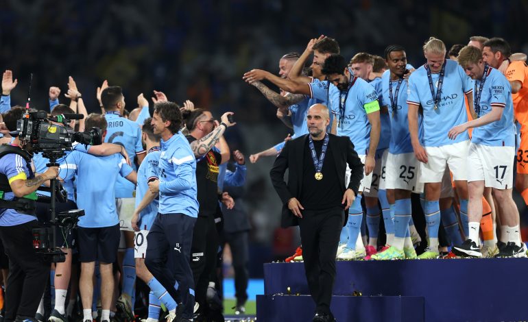 Pep Guardiola Champions League