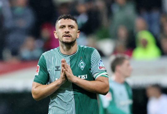 Auf Milos Veljkovic und den SV Werder Bremen kommen schwere Wochen zu.