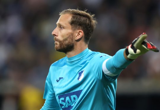 Oliver Baumann im Trikot von der TSG Hoffenheim