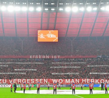 Die Fans von Union Berlin im Olympiastadion