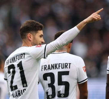 Lucas Alario im Trikot von Eintracht Frankfurt