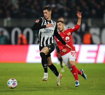 Tomáš Čvančara stürmt im Spiel gegen Union Berlin