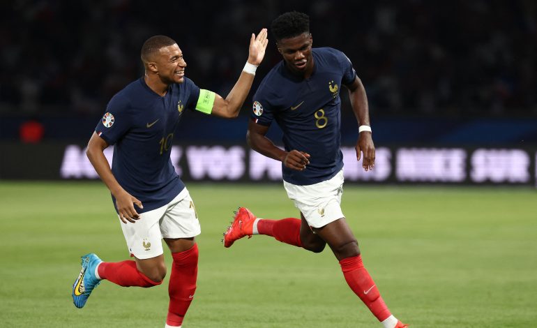 Frankreich Deutschland Mbappé