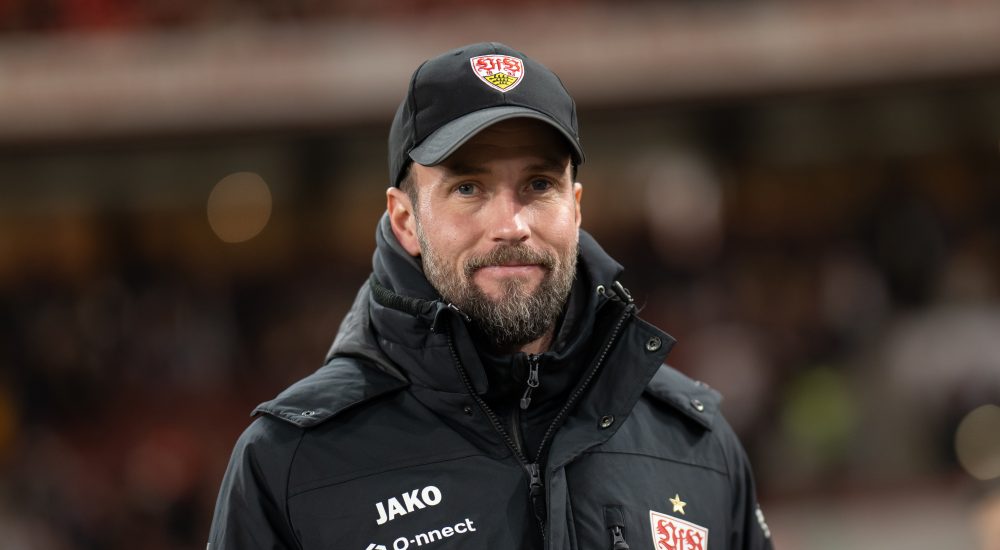 VfB Stuttgart Trainer Sebastian Hoeneß