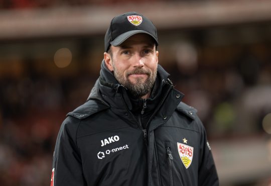 VfB Stuttgart Trainer Sebastian Hoeneß