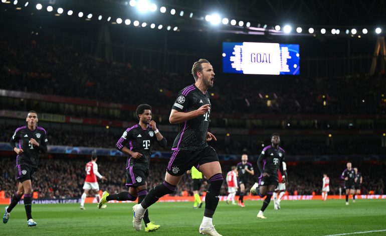 Arsenal Bayern Kane