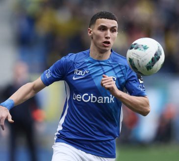 Bilal El Khannouss im Trikot von KRC Genk