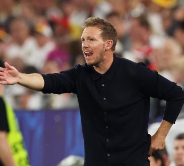 Julian Nagelsmann an der Seitenlinie