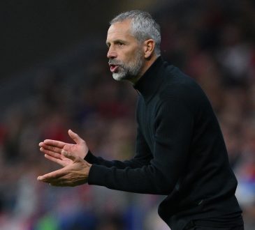 Marco Rose von RB Leipzig klatscht in die Hände