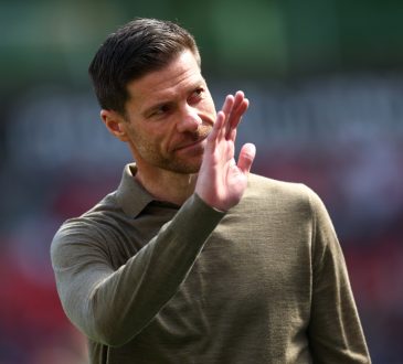 Foto von Cheftrainer Xabi Alonso von Bayer 04 Leverkusen. Foto-Credits: Getty Images.