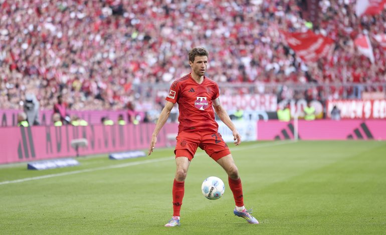 Bild: Thomas Müller FC Bayern München v Borussia Dortmund - Bundesliga