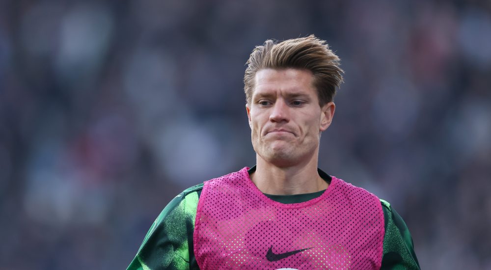 Foto von Kevin Behrens vom VfL Wolfsburg. Foto-Credits: Getty Images.