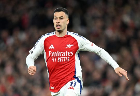 Gabriel Martinelli im Arsenal Trikot