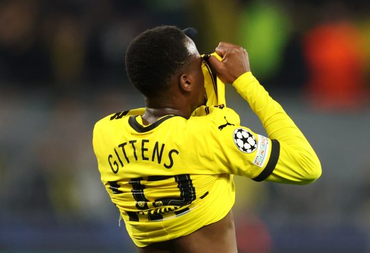 Jamie Gittens Borussia Dortmund