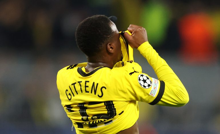 Jamie Gittens Borussia Dortmund